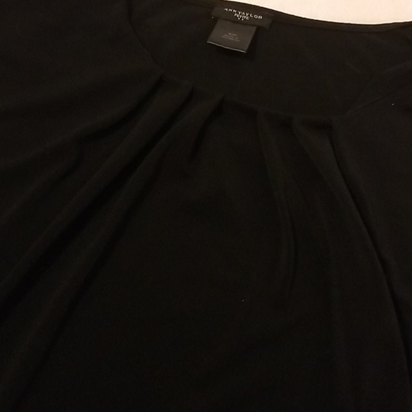 Women's Ann Taylor Petite Black Blouse XSP - Picture 5 of 6
